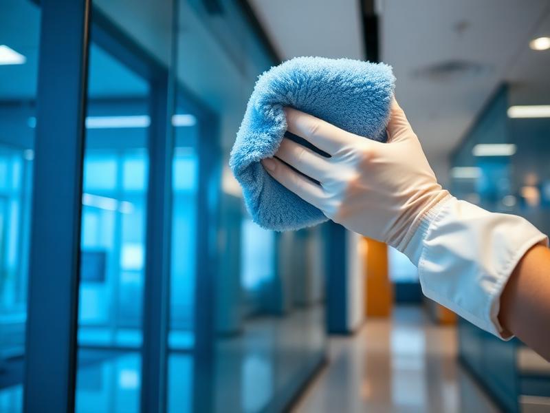 Einsatz in der Gebäudereinigung